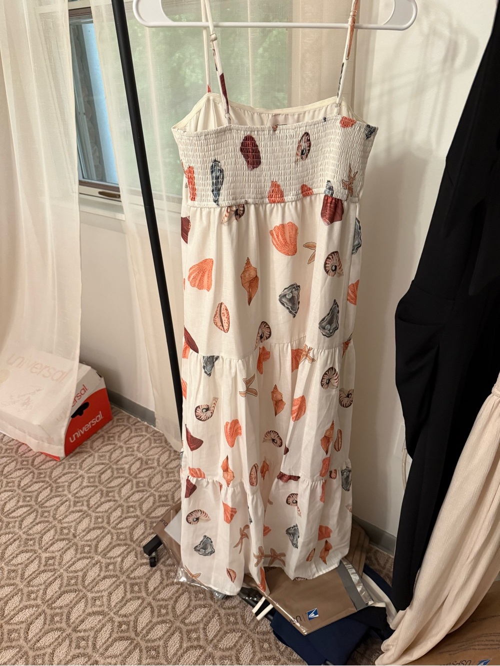 Vici Coastal Calls Seashell Fit And Flare Maxi Dress - Picture 6 of 8